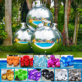 NB-MB014 Wholesale Iridescent Giant Inflatable Mirror Ball Floating Shiny Decorative Ball For Wedding Decoration Advertising